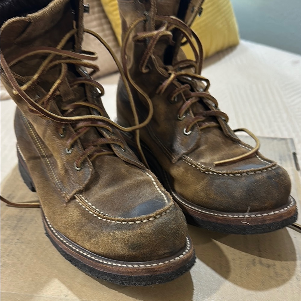 Men's Brown Leather Boots